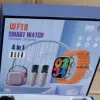 wf18 Dual-microphone Bluetooth Speaker + Bluetooth Watch pink and blue dual-color optional combination set details Picture